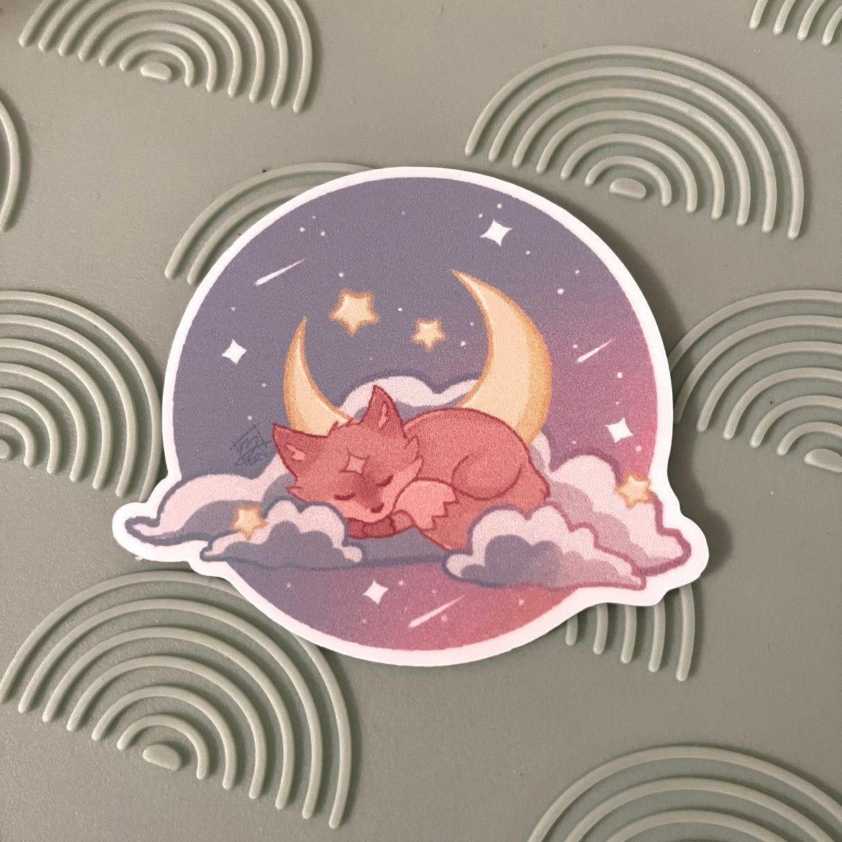 Sweet Dreams, Little Fox Sticker
