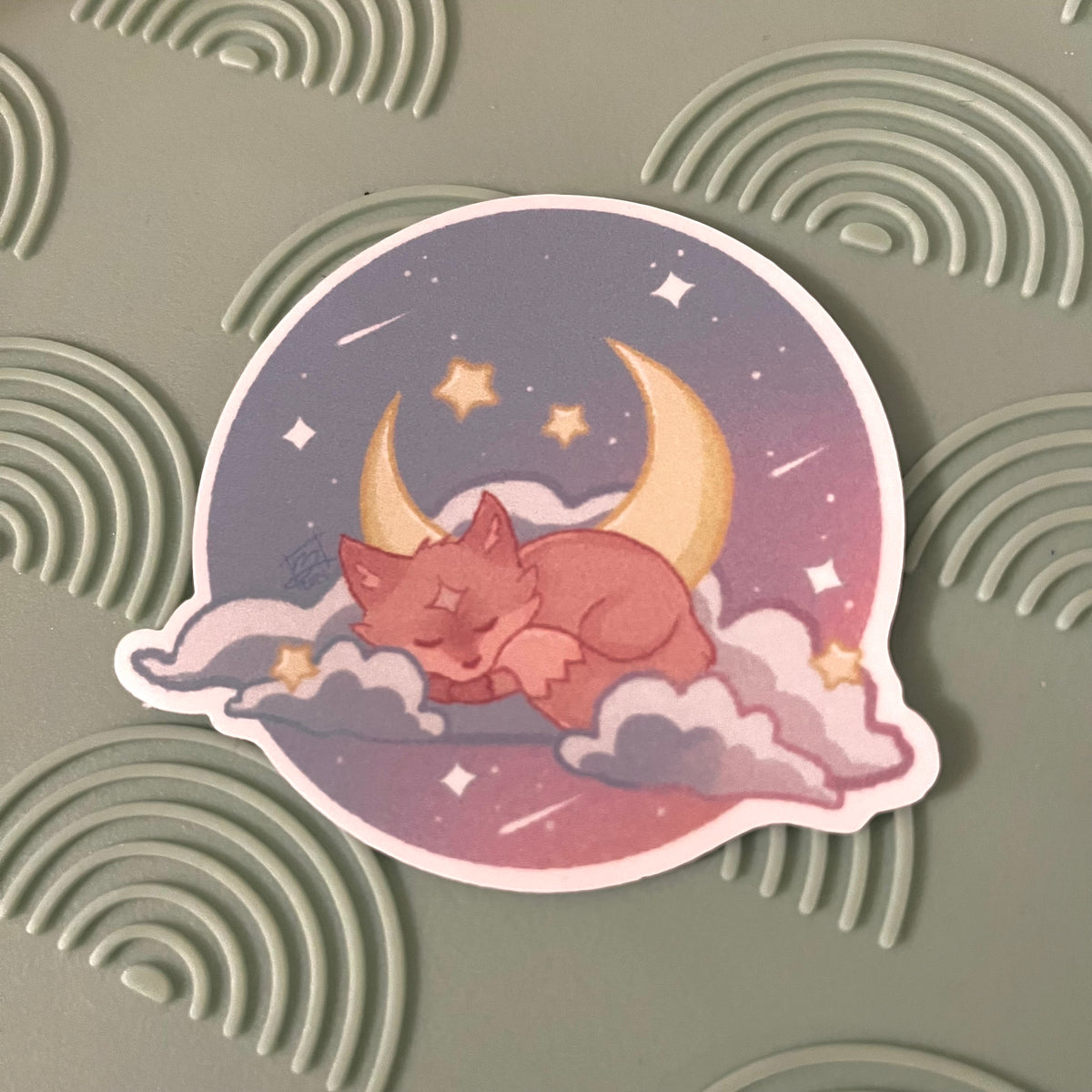 Sweet Dreams, Little Fox Sticker