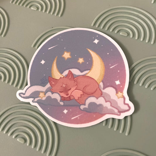 Sweet Dreams, Little Fox Sticker