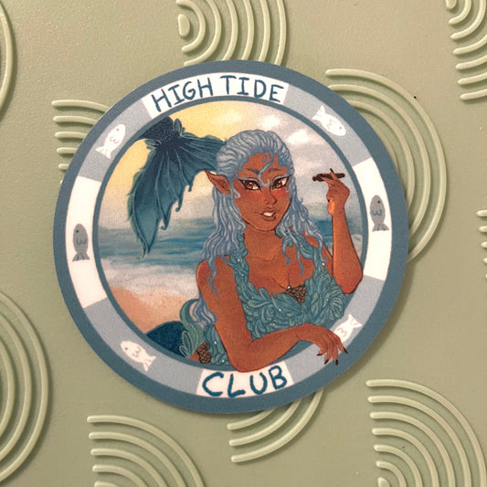 High Tide Club Sticker