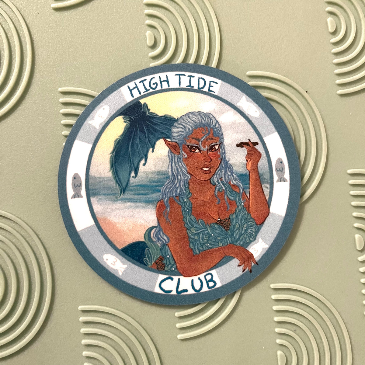 High Tide Club Sticker