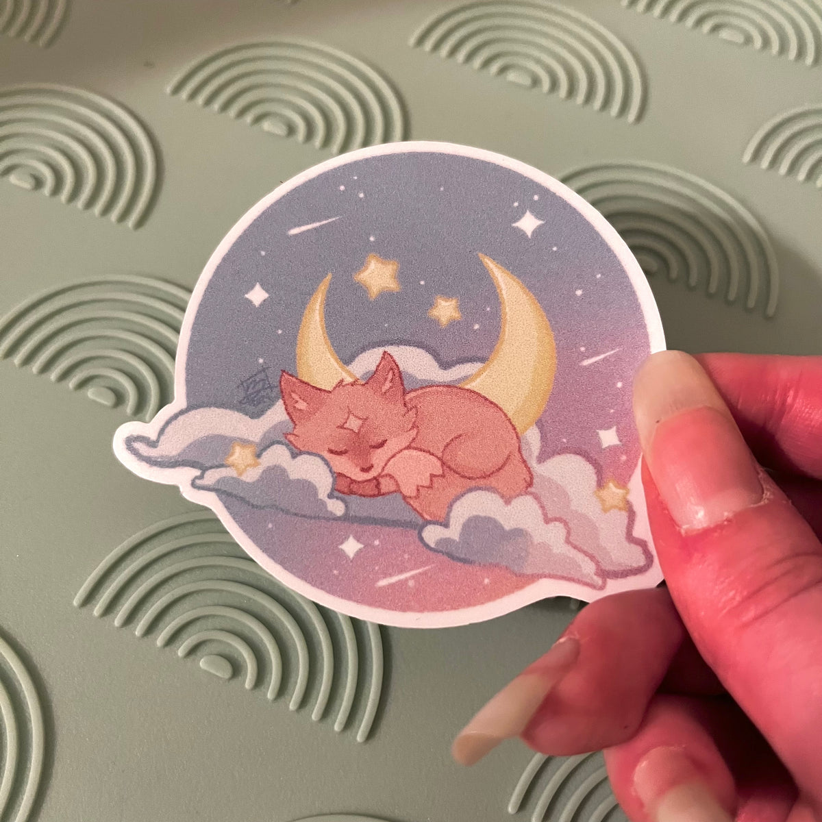 Sweet Dreams, Little Fox Sticker
